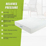 Medium green tea memory foam mattress, 30cm king