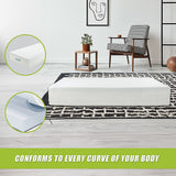 Medium green tea memory foam mattress, 30cm king single