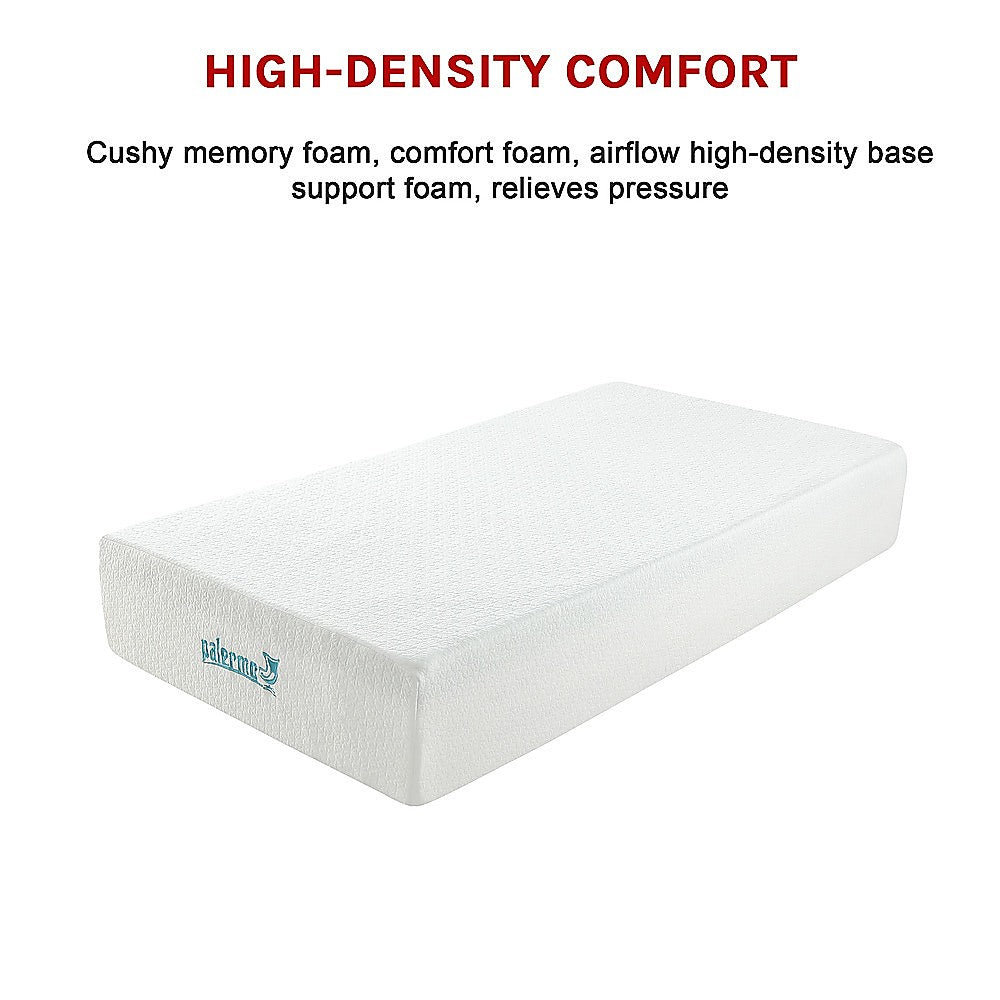 Medium green tea memory foam mattress, 30cm king single