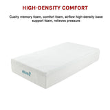 Medium green tea memory foam mattress, 30cm king single