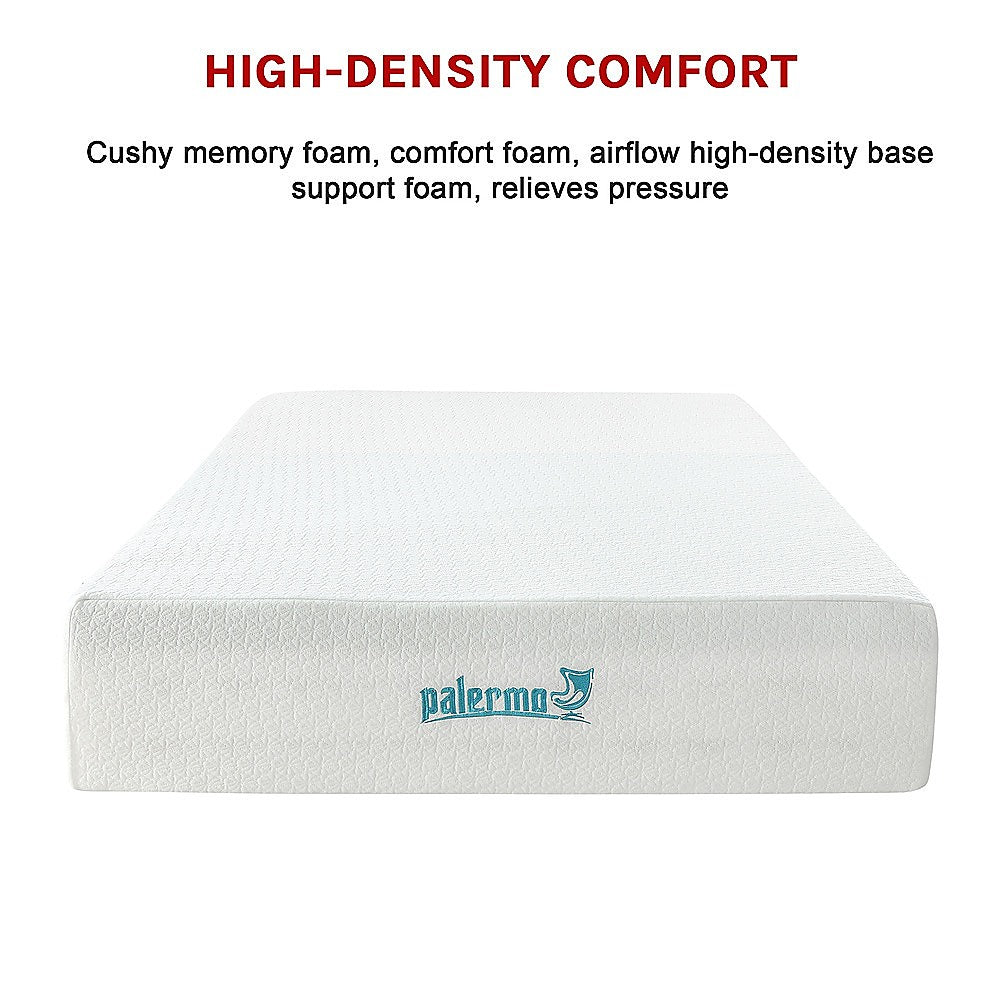 Medium green tea memory foam mattress, 30cm double
