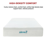 Medium green tea memory foam mattress, 30cm double