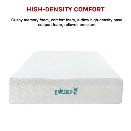 Medium green tea memory foam mattress, 30cm double