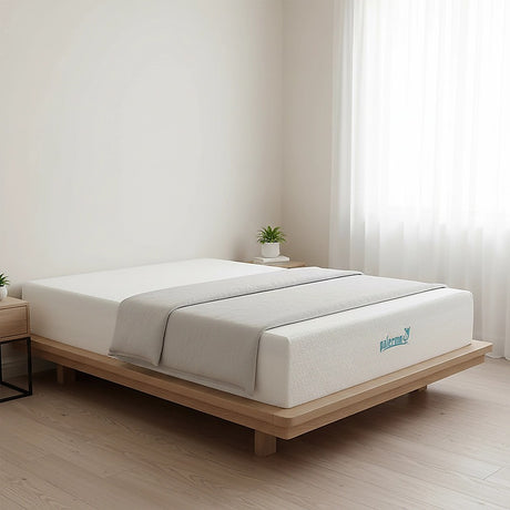 Medium green tea memory foam mattress, 30cm double