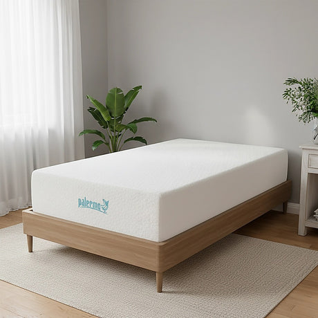 Medium firm green tea memory foam mattress, 30cm single