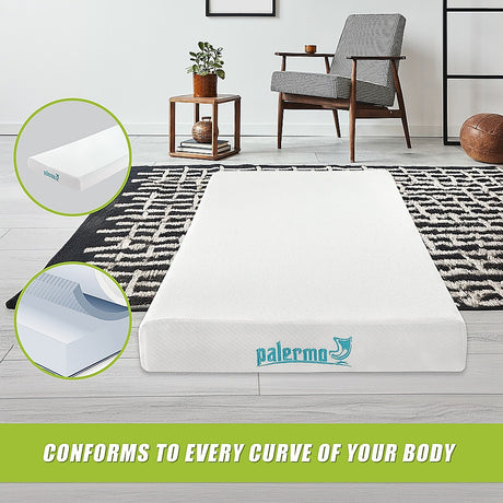 Medium Green Tea Memory Foam Mattress, 15cm Single (image 9)