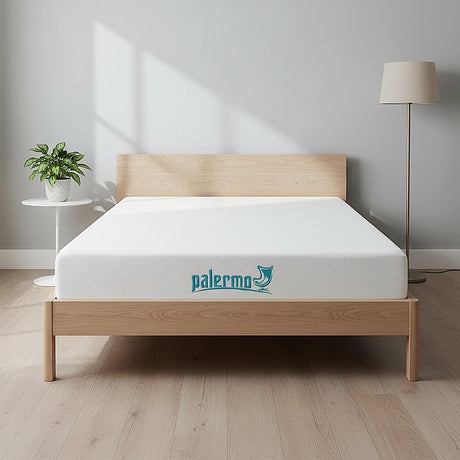 Medium firm green tea memory foam mattress, 15cm king single