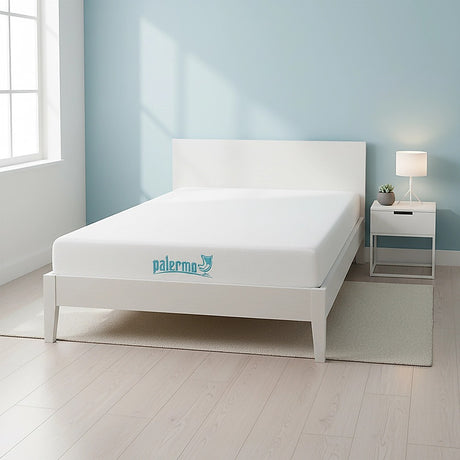 Medium firm green tea memory foam mattress, 15cm king single
