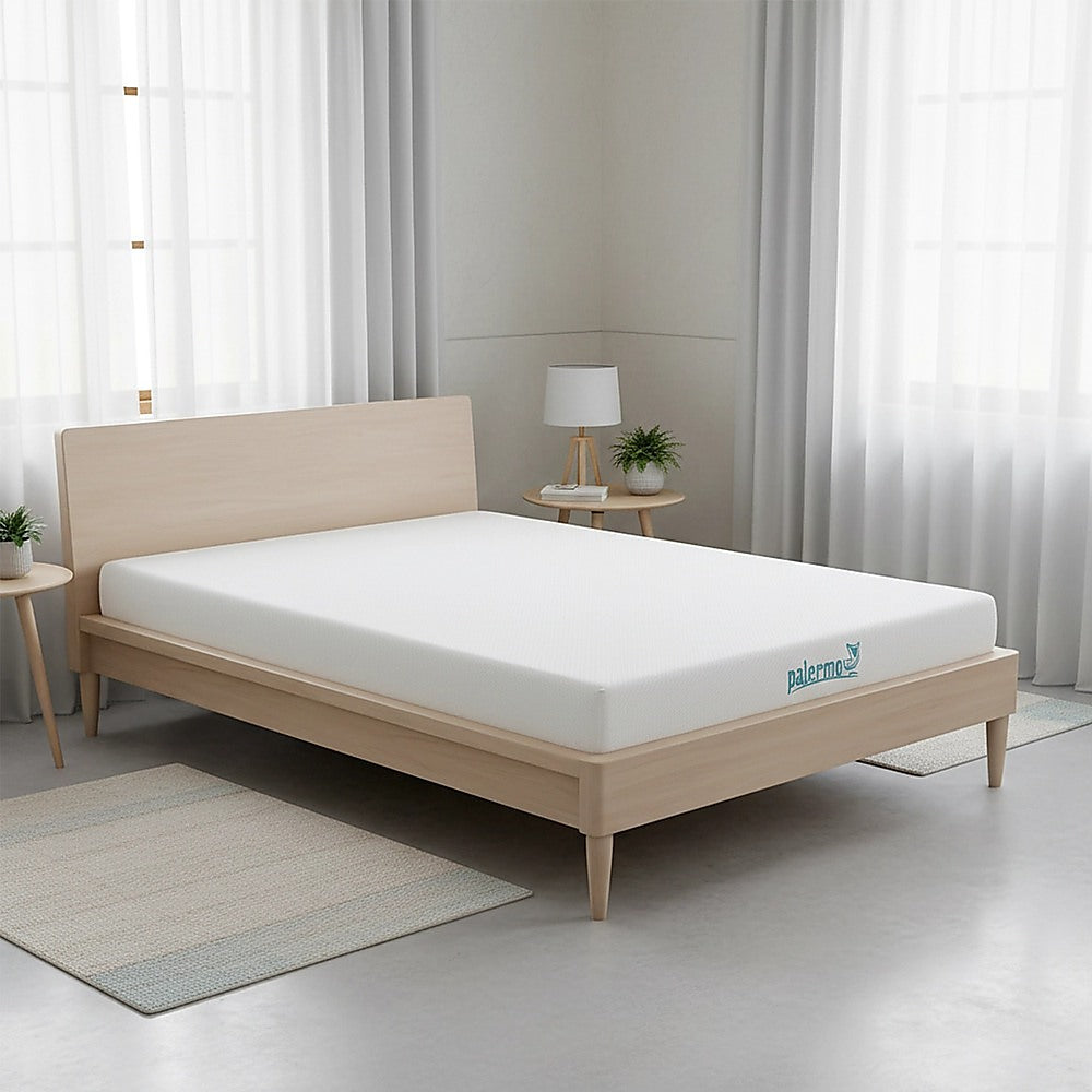 Medium firm green tea memory foam mattress, 15cm double