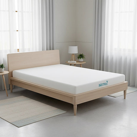 Medium firm green tea memory foam mattress, 15cm double