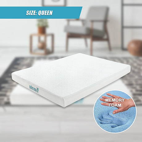 Medium firm green tea memory foam mattress, 15cm queen