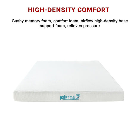 Medium firm green tea memory foam mattress, 15cm queen