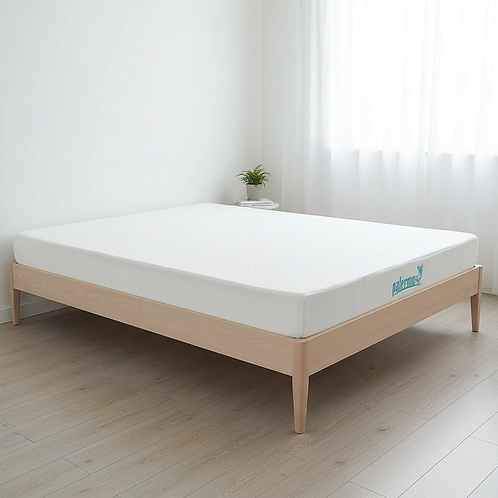Medium green tea memory foam mattress, 15cm king