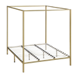 Ravello Gold King bed frame in a modern bedroom