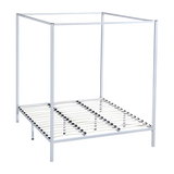 Ravello Cream King bed frame in a modern bedroom