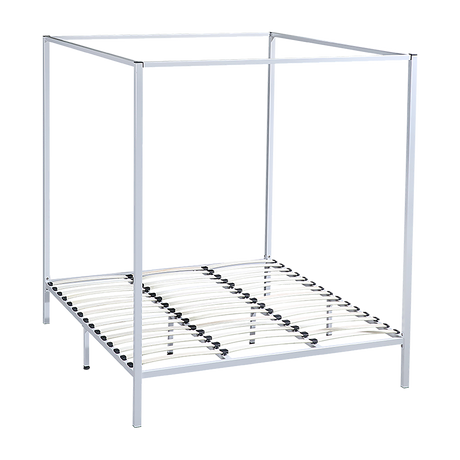 Ravello Cream King bed frame in a modern bedroom