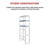 Three-Tier Portable Laundry Storage Rack