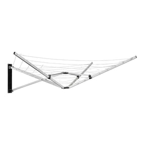 Westbrook wall mountable 5 arm aluminium clothes airer in a kitchen