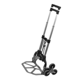 6 Wheel Aluminium Folding Stair Climbing Hand Trolley 60kg