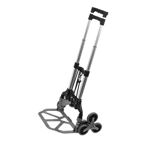 6 Wheel Aluminium Folding Stair Climbing Hand Trolley 60kg
