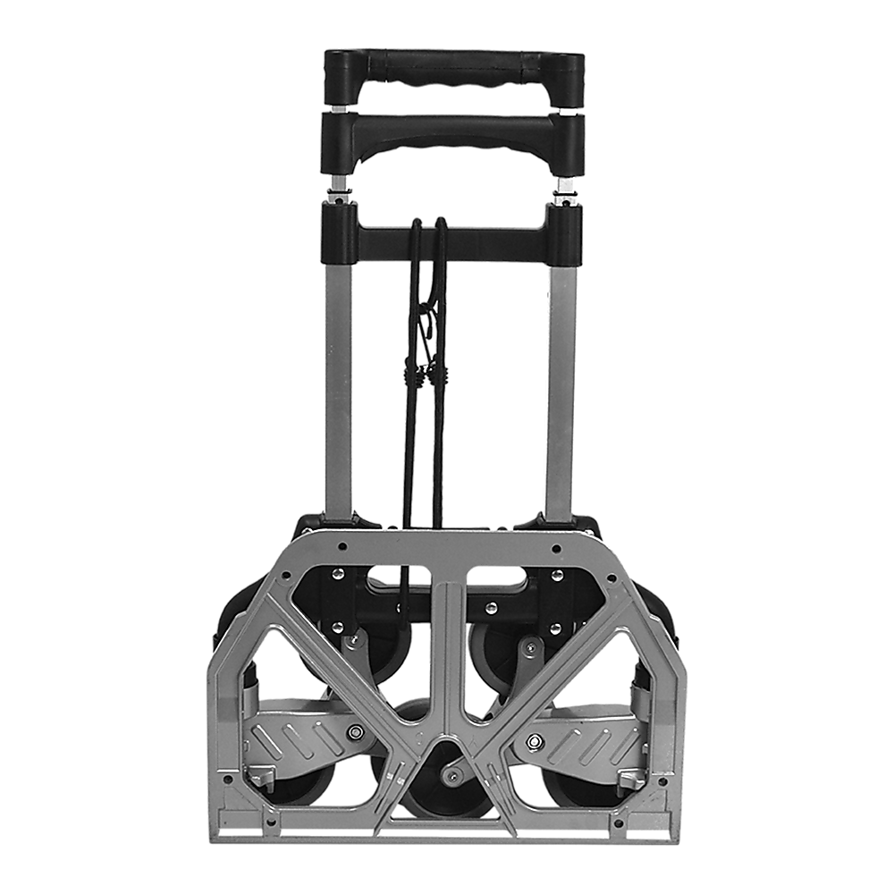 6 Wheel Aluminium Folding Stair Climbing Hand Trolley 60kg