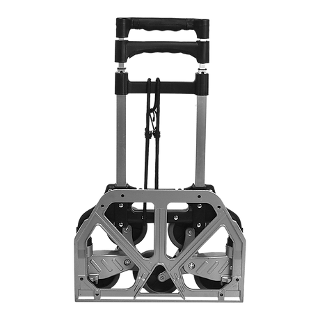 6 Wheel Aluminium Folding Stair Climbing Hand Trolley 60kg