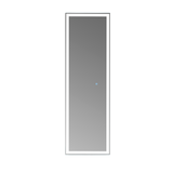 LED Full Length Mirror Standing Floor Makeup Wall Light Mirror 1.6M