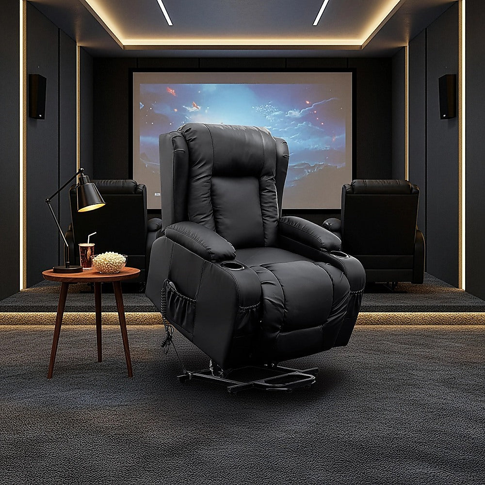 Hepburn Springs Lift Massage Chair, Black