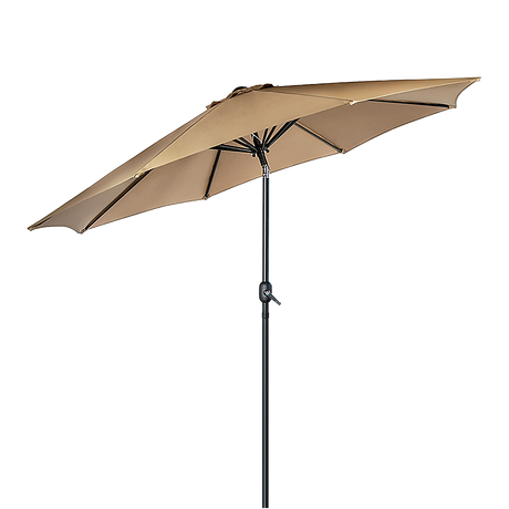 9ft Patio Umbrella — 8 Rib Outdoor Garden Table Sunshade — Allure Home Collections