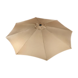 9ft Patio Umbrella — 8 Rib Outdoor Garden Table Sunshade — Allure Home Collections