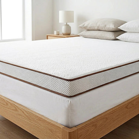 Cooling gel memory foam mattress topper, 7.5cm queen