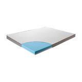 Cooling gel memory foam mattress topper, 7.5cm queen