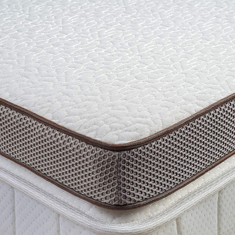 Cooling gel memory foam mattress topper, 7.5cm queen