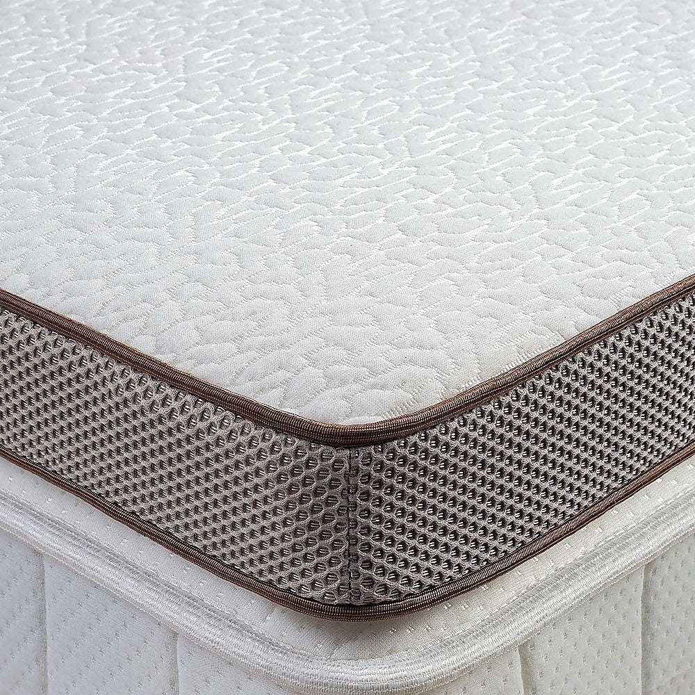 Cooling gel memory foam mattress topper, 7.5cm king