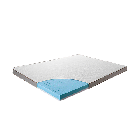 Cooling Gel Memory Foam Mattress Topper, 7.5cm Double
