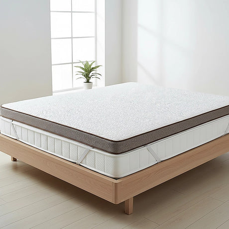 Cooling Gel Memory Foam Mattress Topper, 7.5cm Double