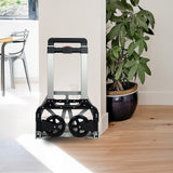 150kg Folding Aluminium Hand Truck Trolley Collapsible Platform Dolly
