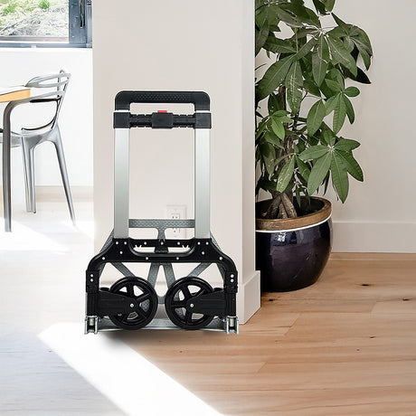 150kg Folding Aluminium Hand Truck Trolley Collapsible Platform Dolly