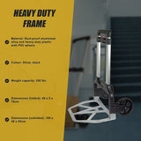 150kg Folding Aluminium Hand Truck Trolley Collapsible Platform Dolly