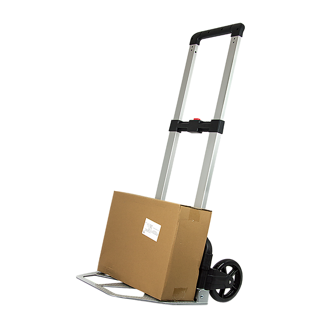 150kg Folding Aluminium Hand Truck Trolley Collapsible Platform Dolly