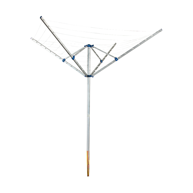 4 Arm Rotary Clothes Airer with 40m Line