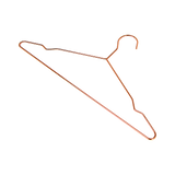 Rose Gold Metal Hangers Set of 60