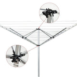 4 Arm 50m Rotary Outdoor Clothes Dryer