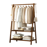 Iznatoraf Bamboo Clothes Rack, Coat and Garment Stand