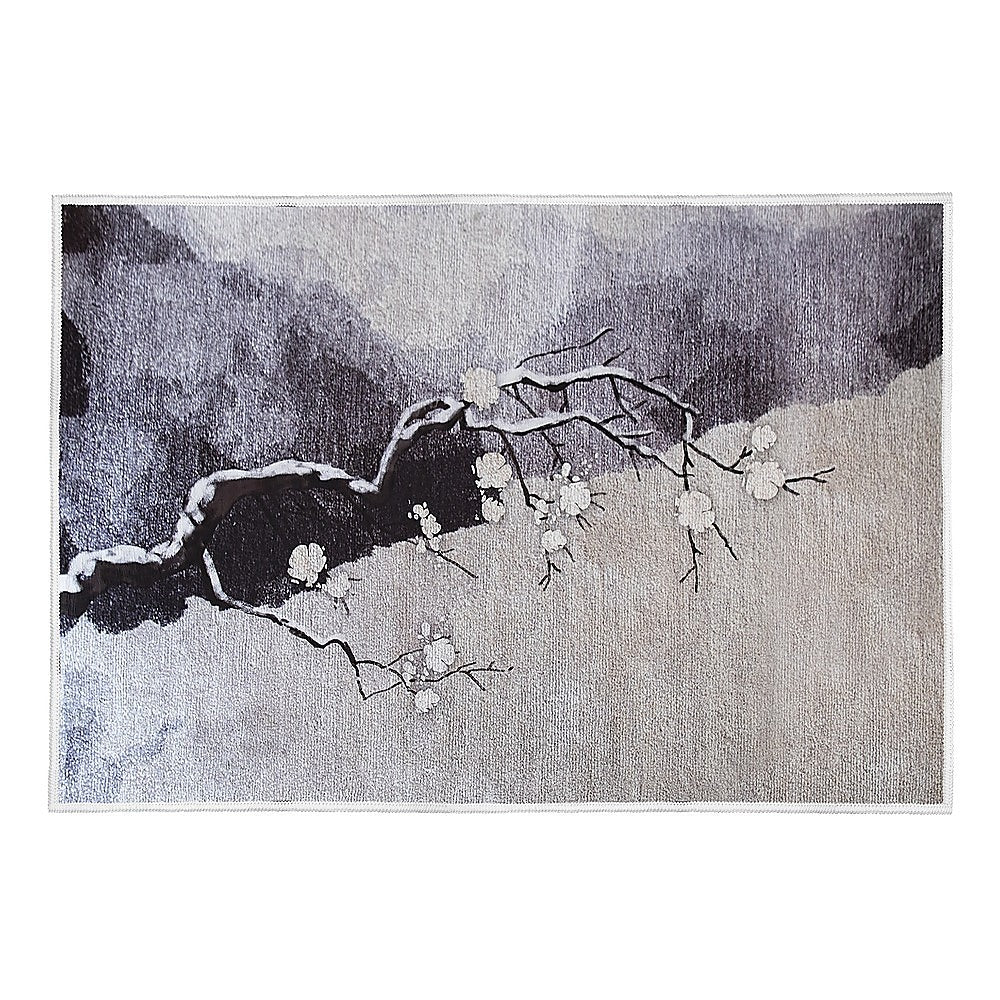 Blossom polypropylene floor rug multicoloured 200x300cm