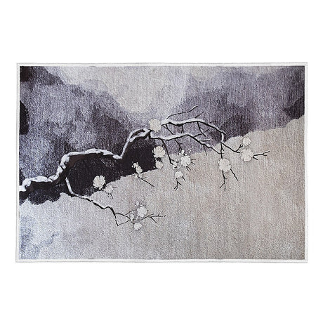 Blossom polypropylene floor rug multicoloured 200x300cm