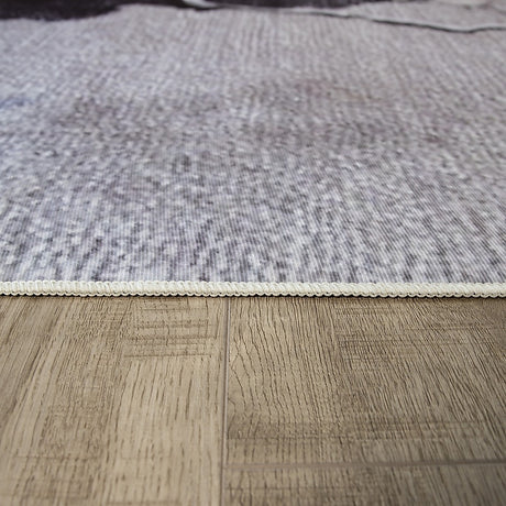 Blossom polypropylene floor rug multicoloured 200x300cm