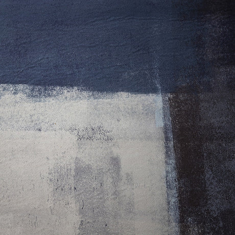 Abstract polypropylene floor rug blue 200x300cm