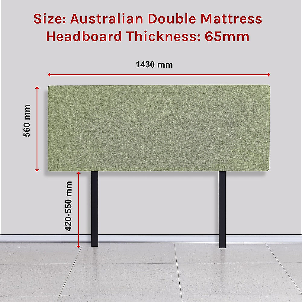 Anglers Reach Panel Bed Head, Olive Green Double image 6
