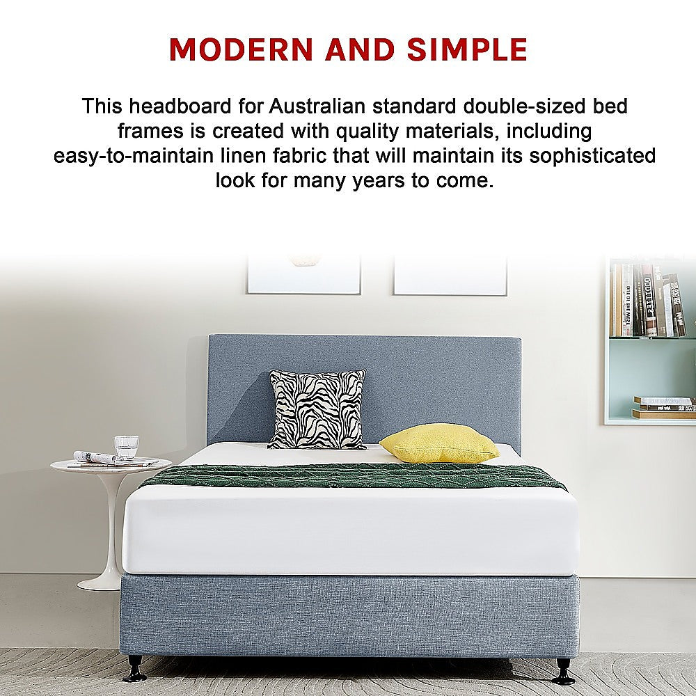 Anglers Reach Panel Bed Head, Berlin Blue Double image 5